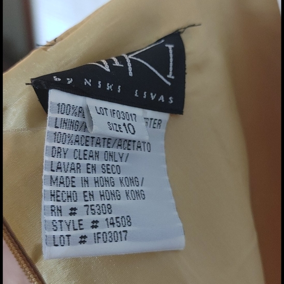 Gold Prom Dress - Picture 5 of 6